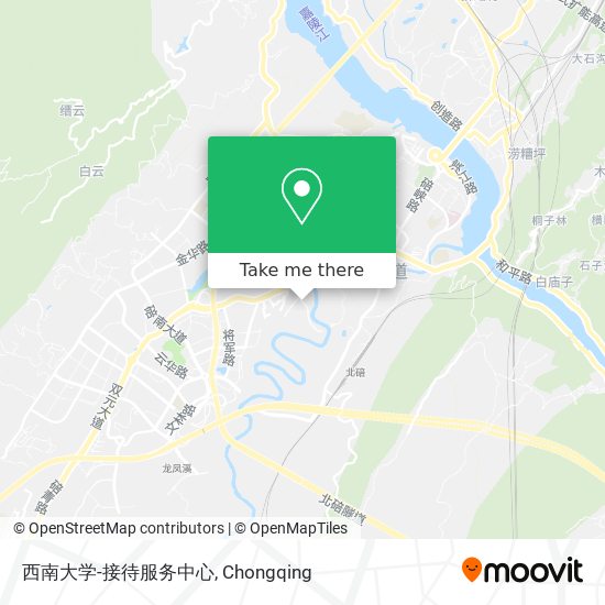 西南大学-接待服务中心 map