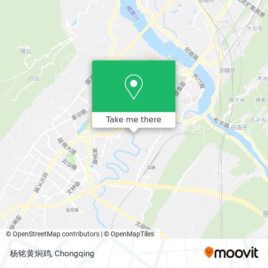 杨铭黄焖鸡 map