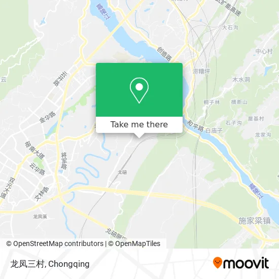 龙凤三村 map