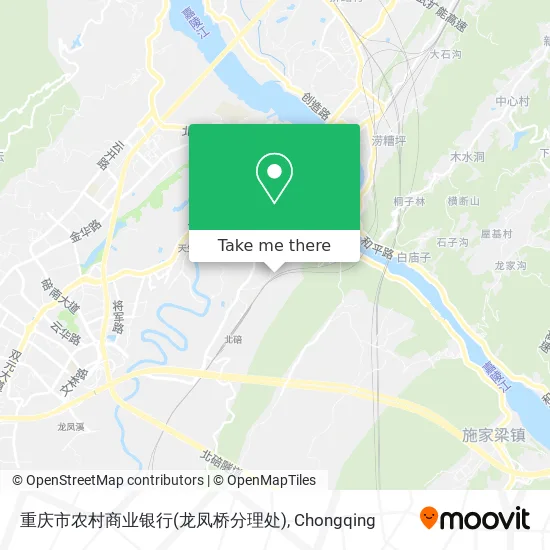 重庆市农村商业银行(龙凤桥分理处) map