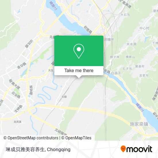 琳成贝雅美容养生 map