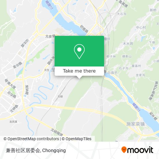 兼善社区居委会 map