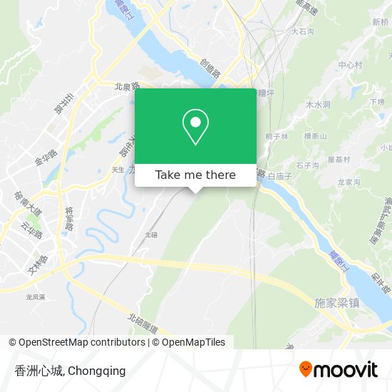 香洲心城 map