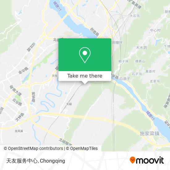 天友服务中心 map