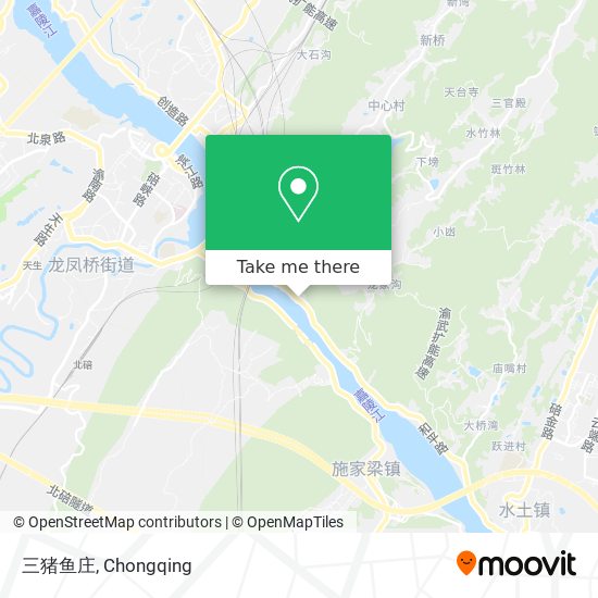 三猪鱼庄 map