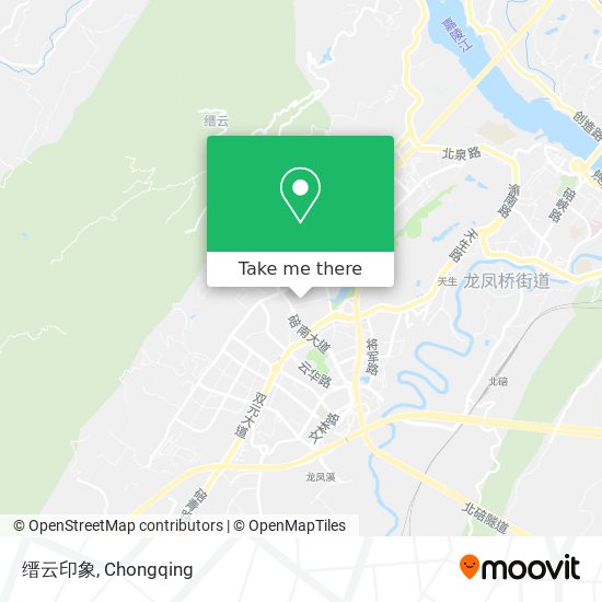 缙云印象 map
