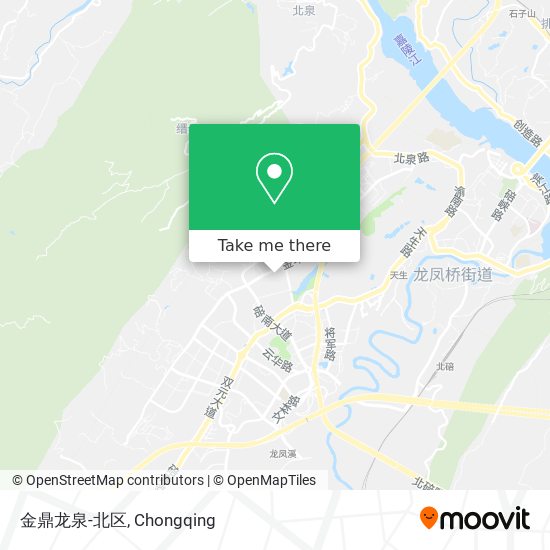 金鼎龙泉-北区 map