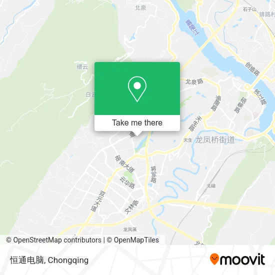 恒通电脑 map