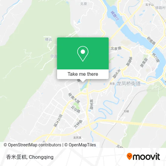 香米蛋糕 map