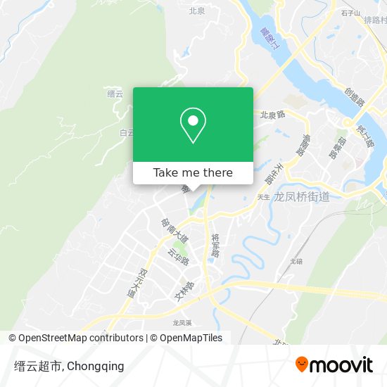 缙云超市 map