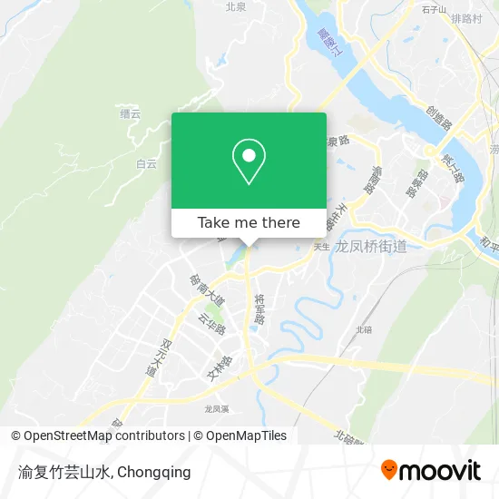 渝复竹芸山水 map