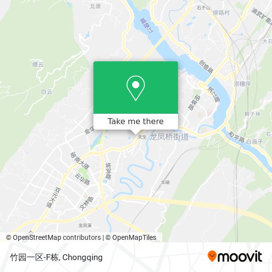 竹园一区-F栋 map