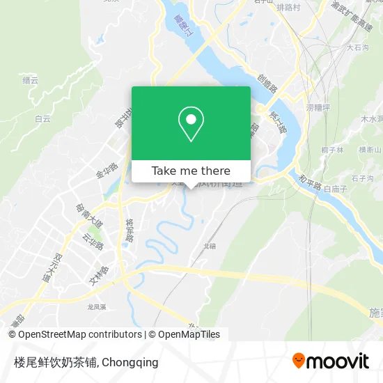 楼尾鲜饮奶茶铺 map