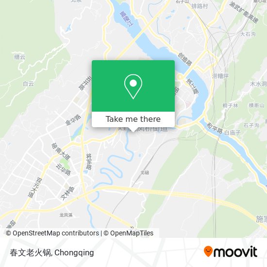 春文老火锅 map