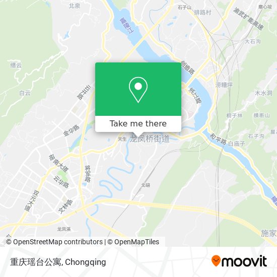 重庆瑶台公寓 map