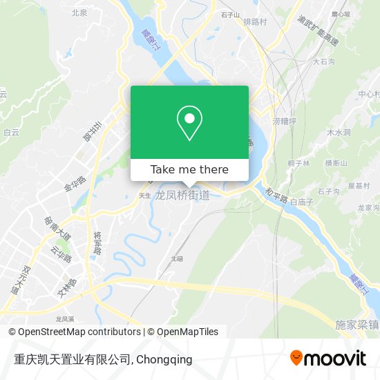 重庆凯天置业有限公司 map