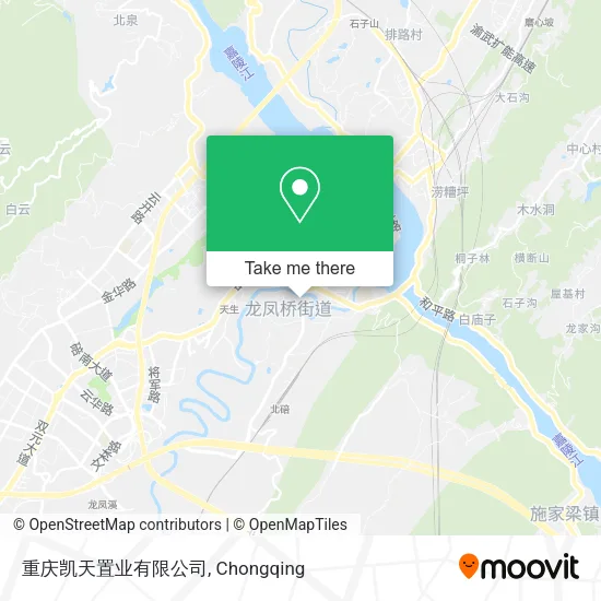 重庆凯天置业有限公司 map