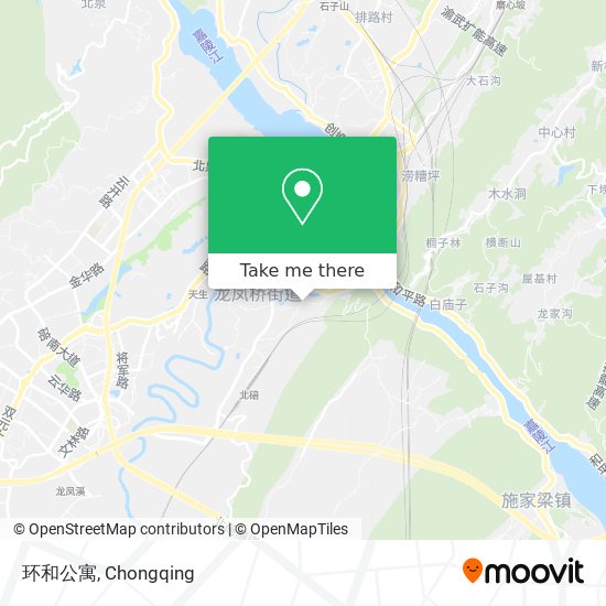 环和公寓 map