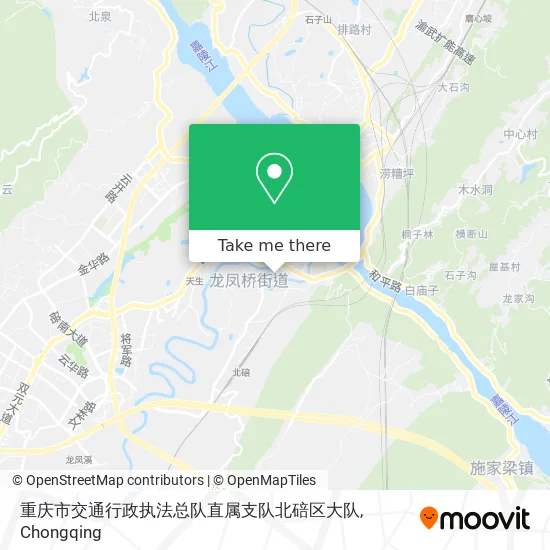 重庆市交通行政执法总队直属支队北碚区大队 map