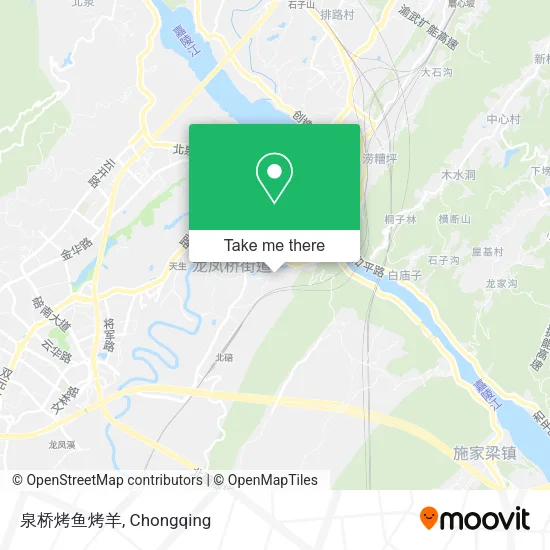 泉桥烤鱼烤羊 map