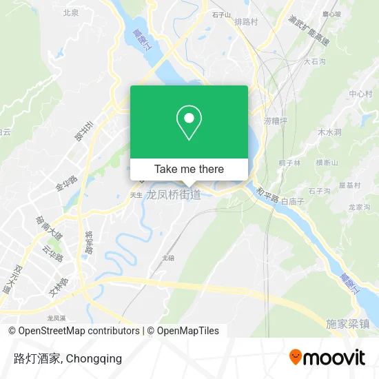 路灯酒家 map