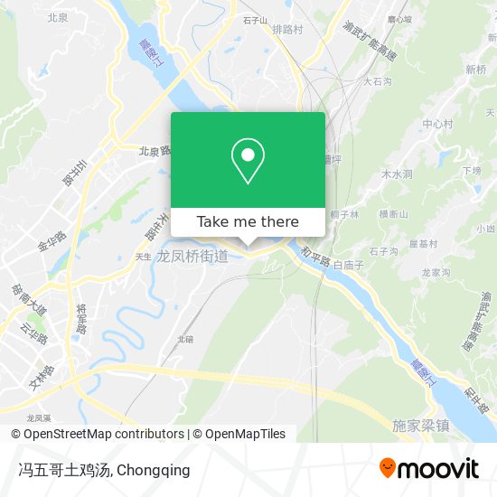 冯五哥土鸡汤 map