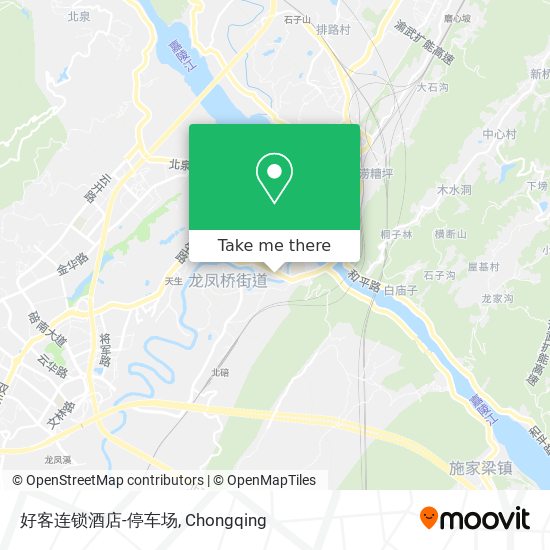 好客连锁酒店-停车场 map