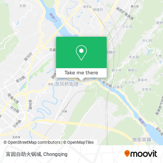 富园自助火锅城 map