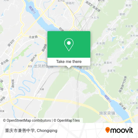 重庆市兼善中学 map