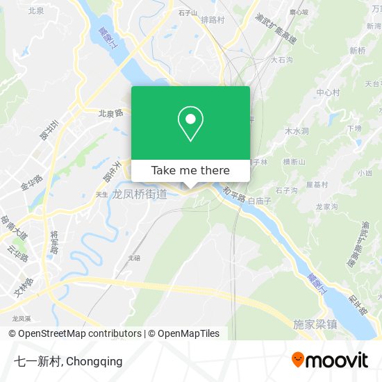 七一新村 map