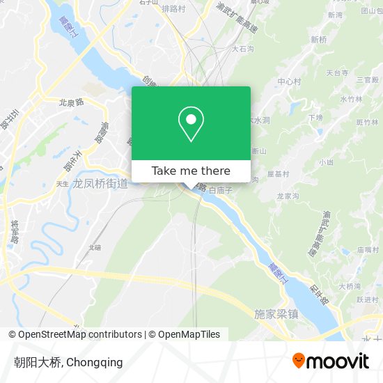 朝阳大桥 map
