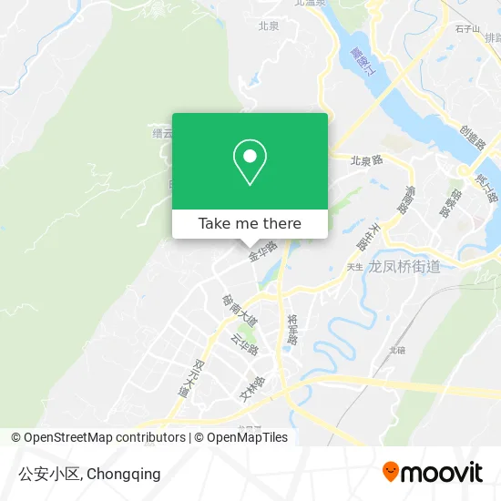 公安小区 map