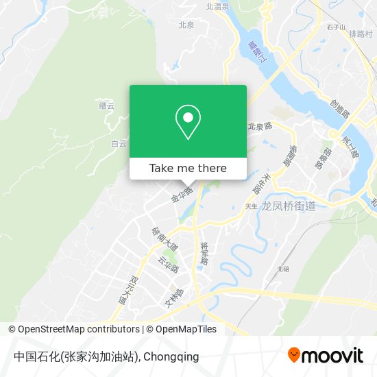 中国石化(张家沟加油站) map