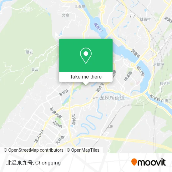 北温泉九号 map