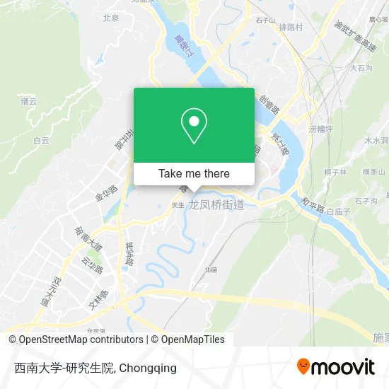 西南大学-研究生院 map