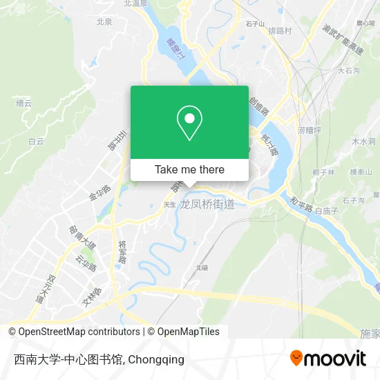西南大学-中心图书馆 map