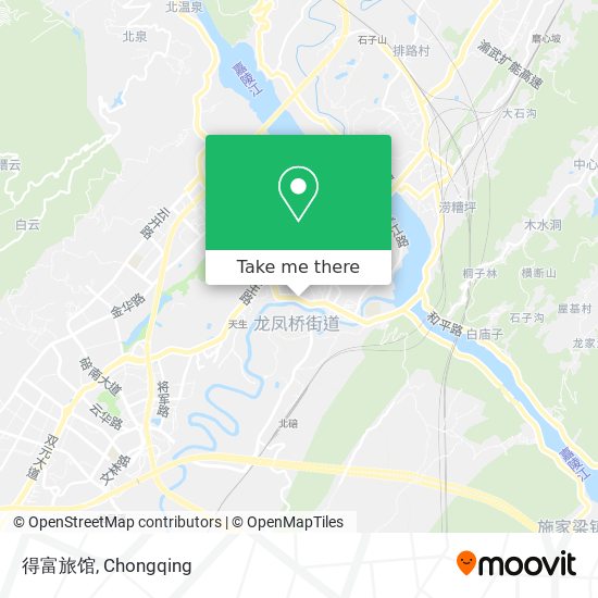 得富旅馆 map