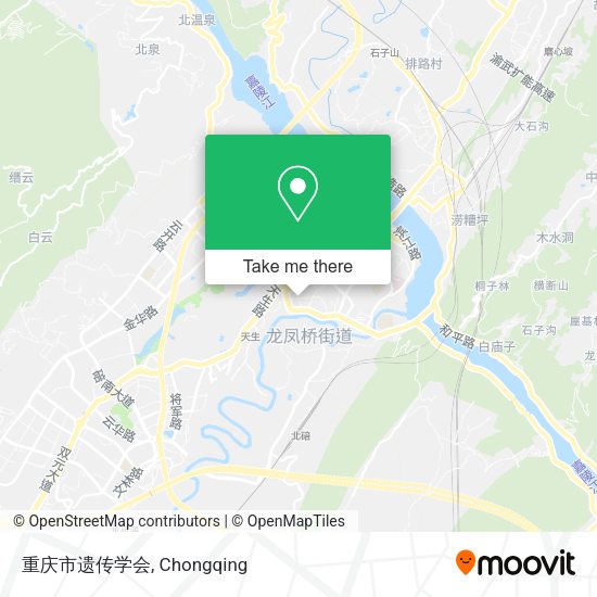 重庆市遗传学会 map