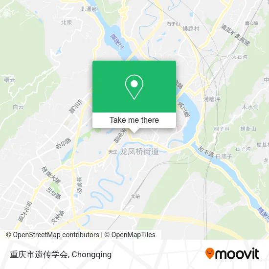 重庆市遗传学会 map