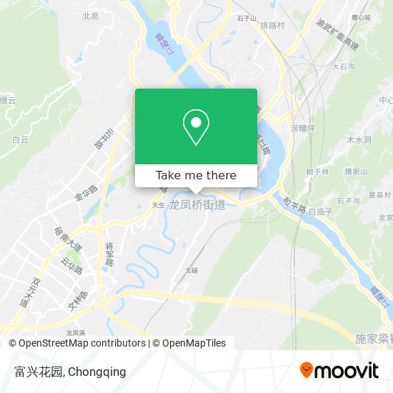 富兴花园 map