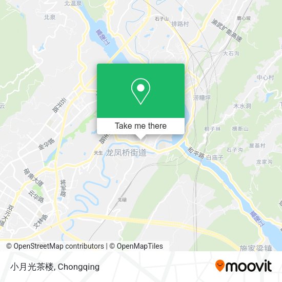 小月光茶楼 map