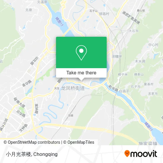 小月光茶楼 map