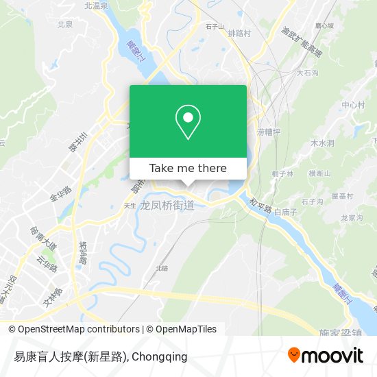 易康盲人按摩(新星路) map