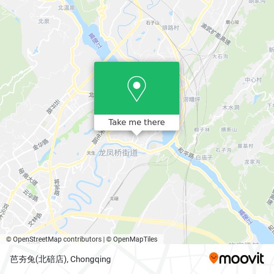 芭夯兔(北碚店) map
