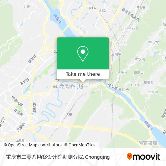 重庆市二零八勘察设计院勘测分院 map