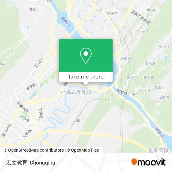 宏文教育 map