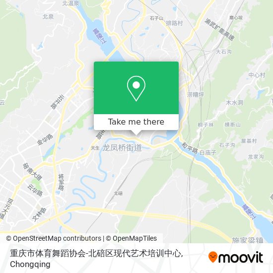重庆市体育舞蹈协会-北碚区现代艺术培训中心 map
