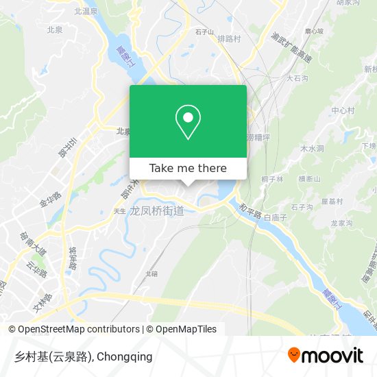 乡村基(云泉路) map