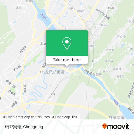碚都宾馆 map