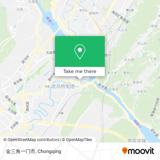金三角一门市 map
